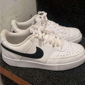 Nike Classic White and Black Sneakers